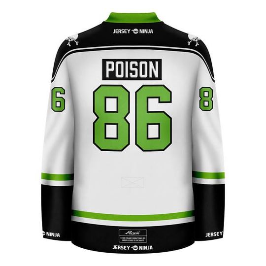 Poison - Crossbones Hockey Jersey