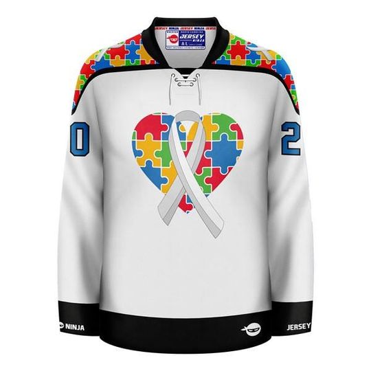 Autism Awareness Charity Hockey Jersey