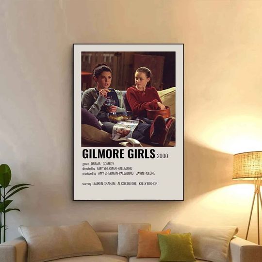 Gilmore Girls Poster, Gilmore Girls Tv Show Poster