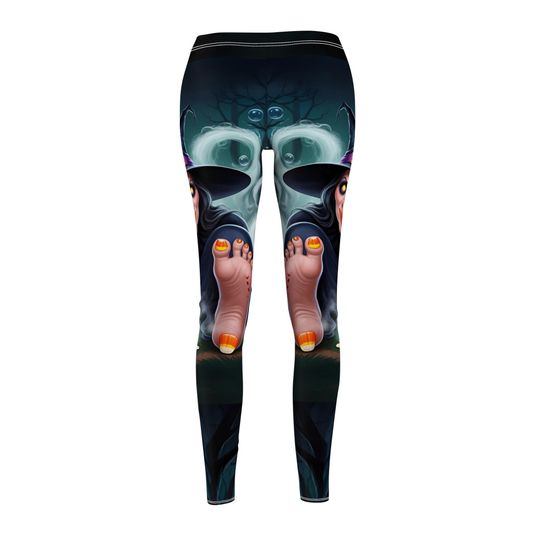 Halloween, Creepy, Candy Corn, Spooky, Candy Corn Leggings, Witch Leggings,