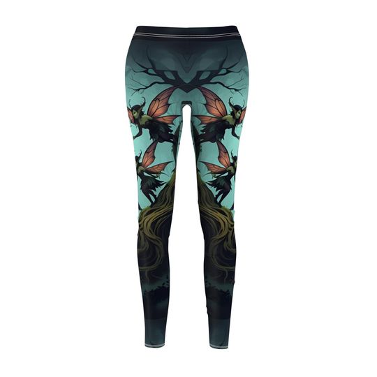 Halloween Spooky Gothic Costume Party Yoga Pilates Pants