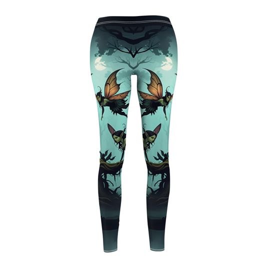 Halloween Spooky Gothic Costume Party Yoga Pilates Pants