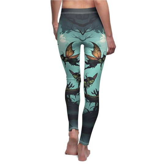 Halloween Spooky Gothic Costume Party Yoga Pilates Pants