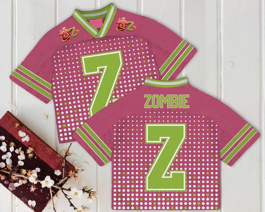 Descendants Zombies Worlds Collide Tour Mesh Jersey, Concert Jersey, Game Day Commitment Gift