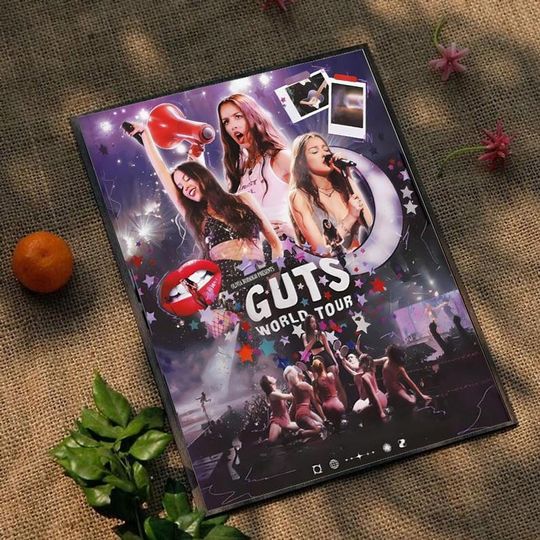 Olivia Rodrigo Poster Print, Guts Tour Print , Artist Poster