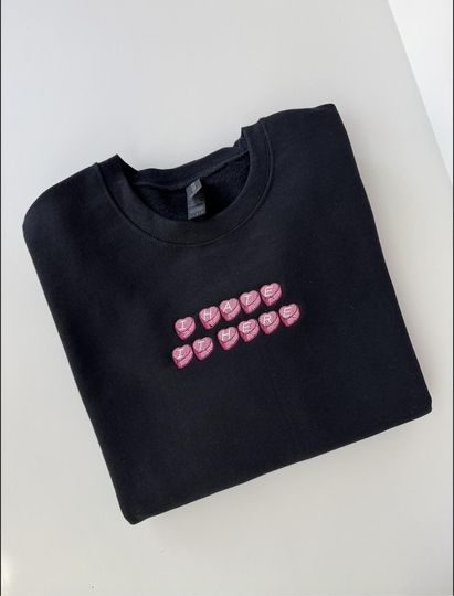 I Hate It Here Embroidered Sweatshirt