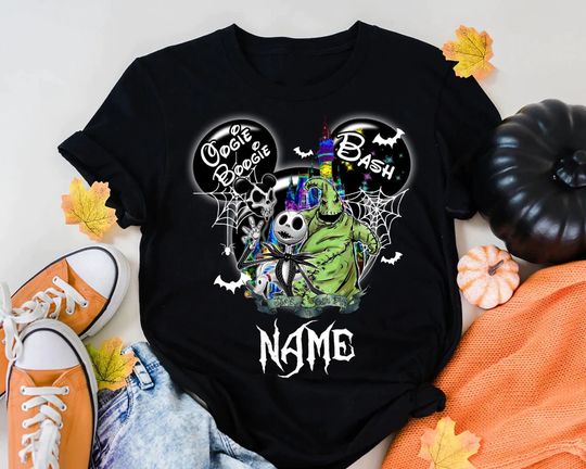 Jack And Sally Halloween Shirt, Oogie Boogie Bash Shirt
