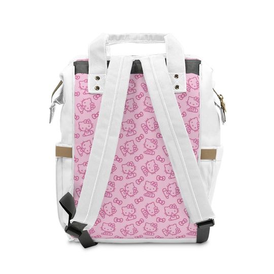 Hello Kitty Diaper Backpack | Cartoon Backpack | Go to School Gift