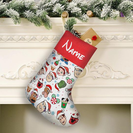 Personalized Disney Toy Story Christmas Stocking, Toy Story Land Gift