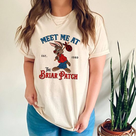 Disney Splash Mountain Vintage Shirt, Meet Me At The Briar Patch Shirt