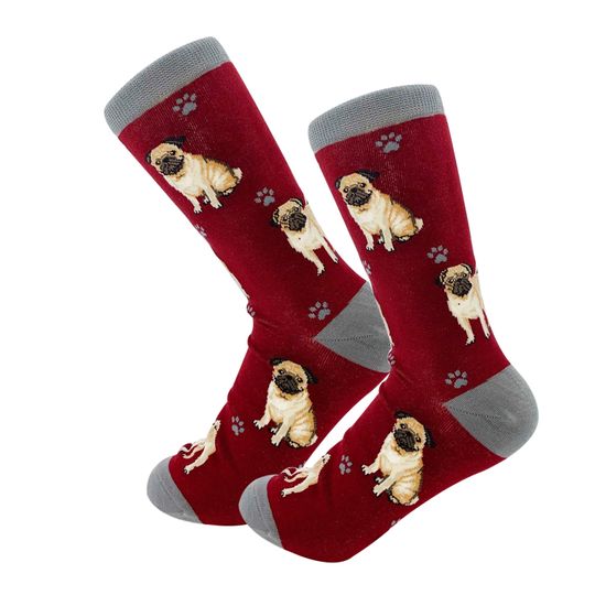 Pug Dog Socks, Gift Ideas for Pet Lover