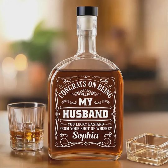 Personalized Engraved Brother Whiskey Glass