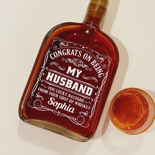 Personalized Engraved Brother Whiskey Glass