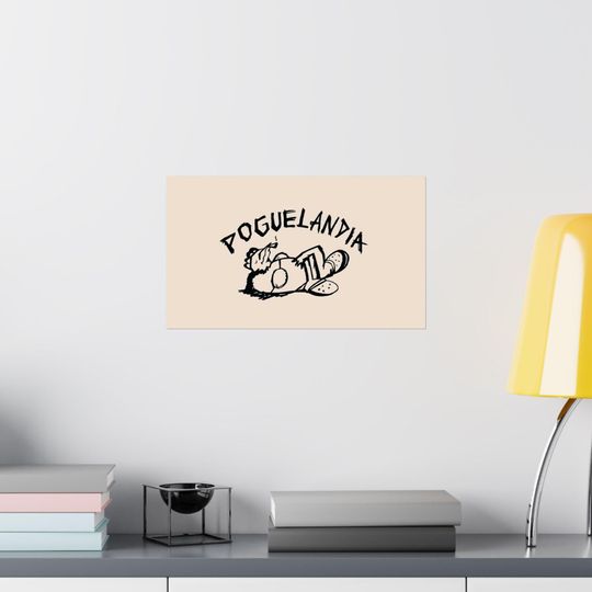 Poguelandia OBX Poster, Dorm Room Decor