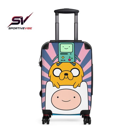 Adventure Time Suitcase Bag
