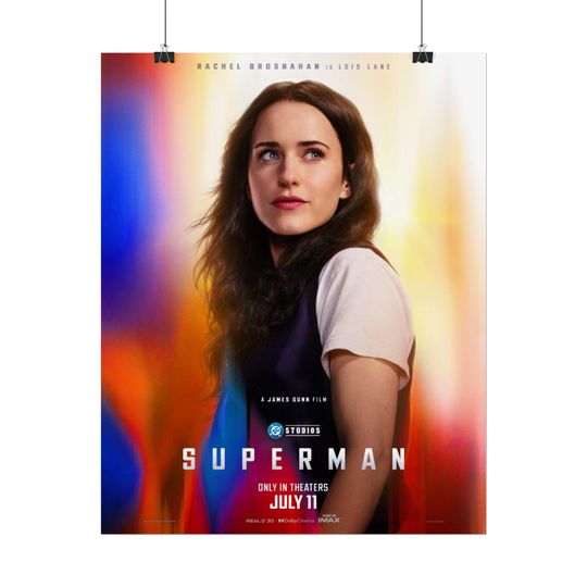 Superman 2025 Lois Lane Premium Matte Vertical Poster