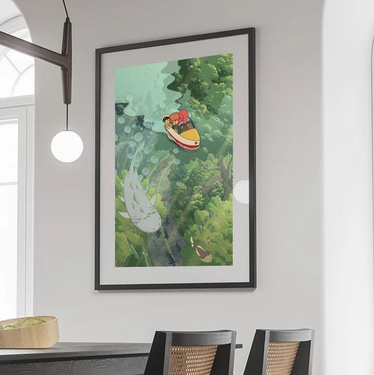 Studio Ghibli Ponyo Poster
