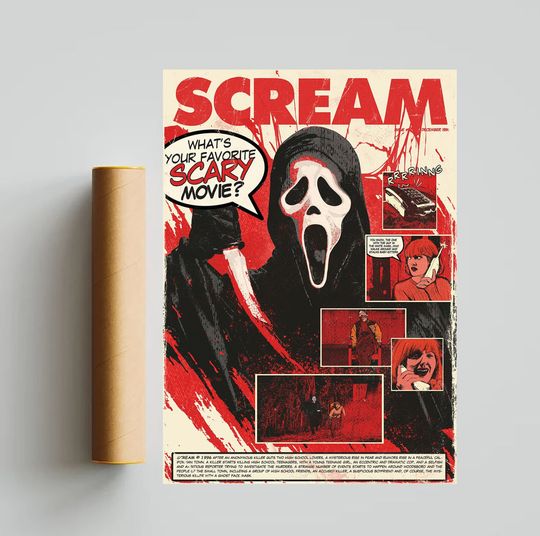 Scream Poster, Ghostface Poster