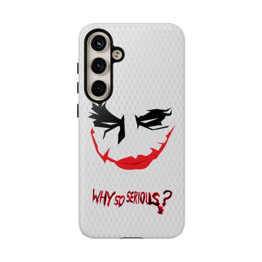 Joker Smile Phone Case – Why So Serious Comic Cover for iPhone