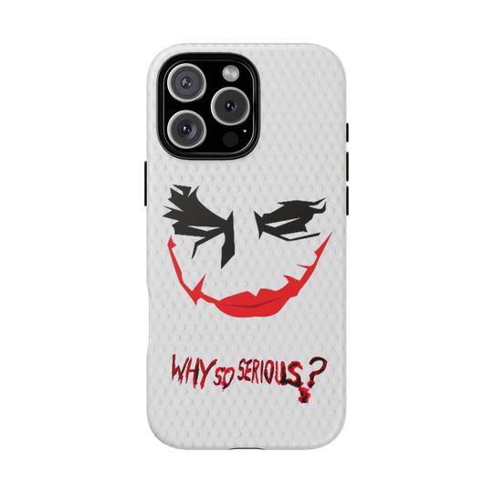 Joker Smile Phone Case – Why So Serious Comic Cover for iPhone