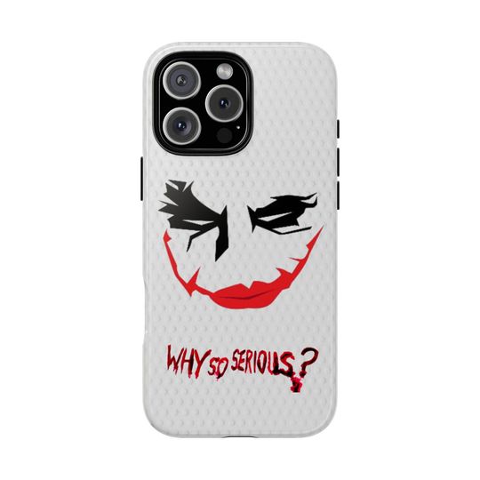 Joker Smile Phone Case – Why So Serious Comic Cover for iPhone