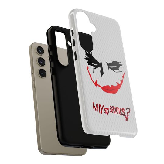 Joker Smile Phone Case – Why So Serious Comic Cover for iPhone