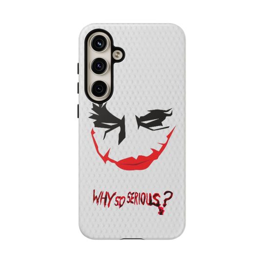 Joker Smile Phone Case – Why So Serious Comic Cover for iPhone