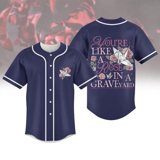 Vanessa Graveyard Baseball Jersey, Bookish Fan Athletic Jersey, Magic Wizard School Jersey, Manacled Merch, Dark Romantasy Gift Reader