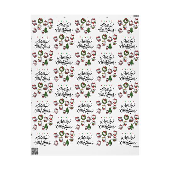 Hello Kitty Christmas Wrapping Paper