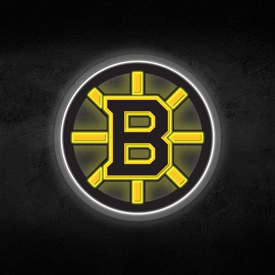 Boston Bruins Printed Plexi NeonSigns, Basketball Lovers Gift,  Gift For Him