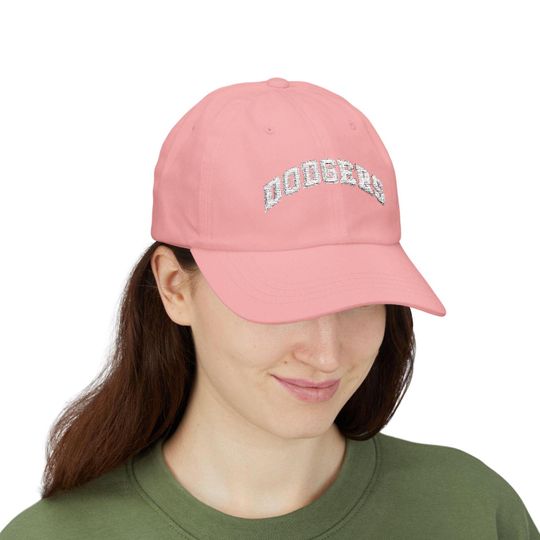 Embroidered Dodgers Dad Hat, Classic Baseball Cap