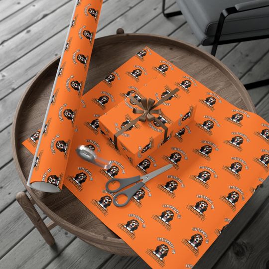Tennessee Vols Gift Wrap: College Football Decor