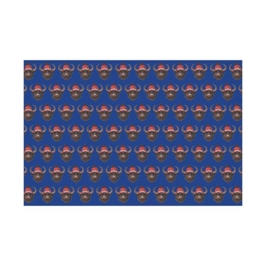 Buffalo Bills Gift Wrap: Football Fan Wrapping Paper