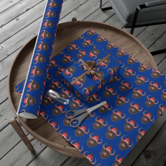 Buffalo Bills Gift Wrap: Football Fan Wrapping Paper
