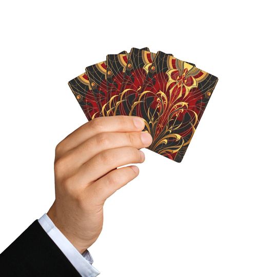 Art Deco Playing Cards: Vintage Style Poker Card Deck
