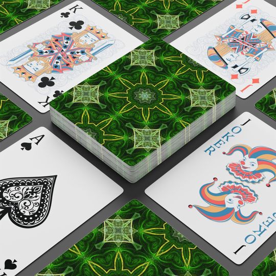 Celtic Knot Playing Card Deck: Vibrant Poker Cards