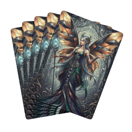Fairy Tale Poker Cards - Custom Artistic Playing Cards for Gift and Collection