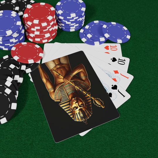 Egyptian Pharaoh Poker Cards: Unique Illustrated Deck