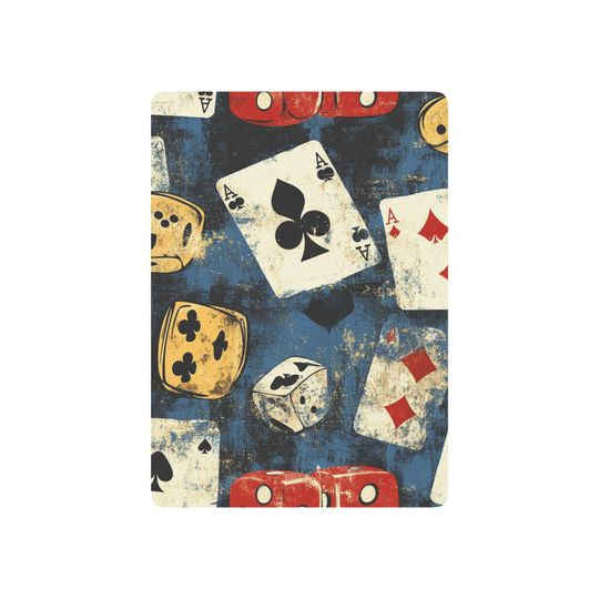 Vintage Poker Playing Cards: Classic Game Night Essential