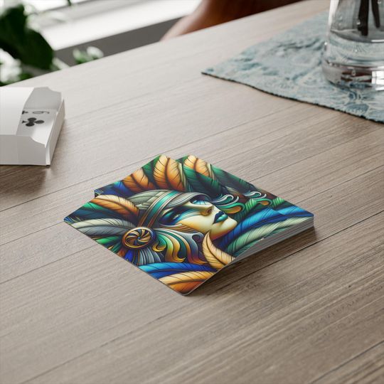 Art Deco Flapper Playing Cards - Poker Deck