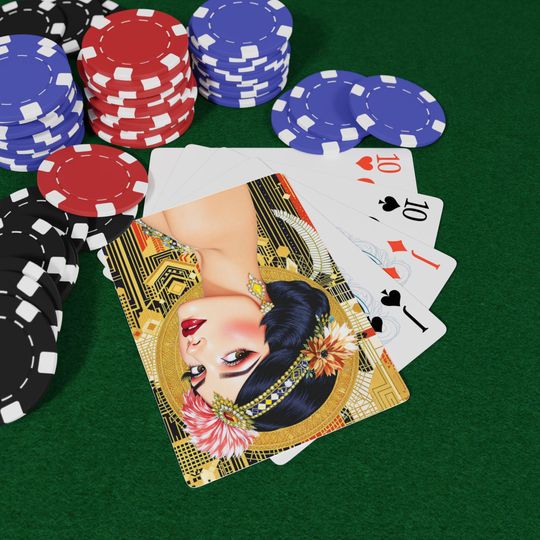 Art Deco Poker Cards - 1920s Style Playing Card Deck