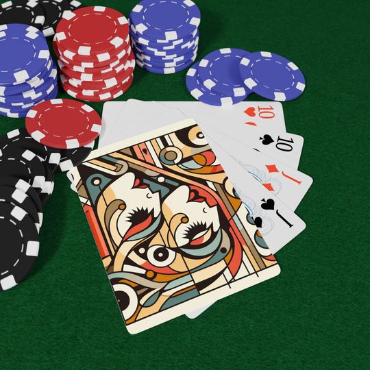 Art Deco Playing Cards - Poker Deck for Game Nights