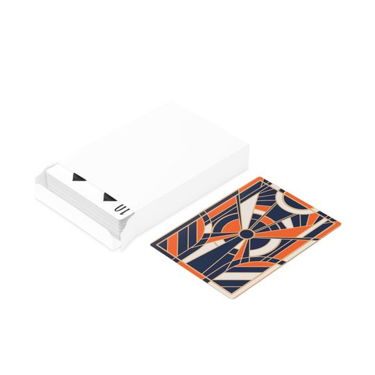 Art Deco Playing Cards - Retro Casino Game Night Deck