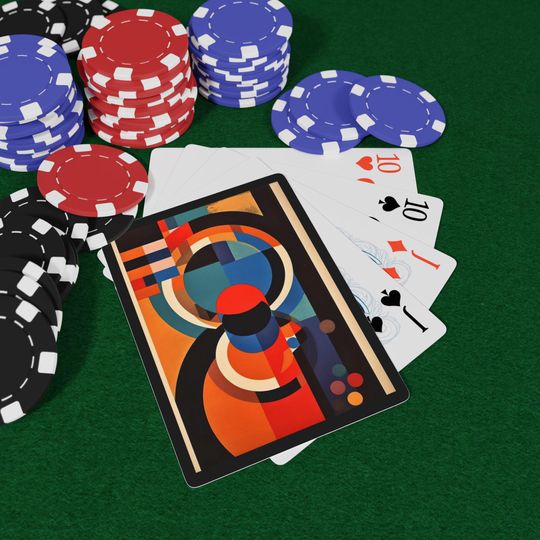 Art Deco Playing Cards, Modern Poker Deck