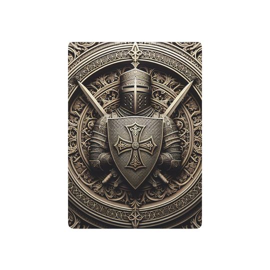 Knights Templar Playing Cards: Medieval Card Game Deck