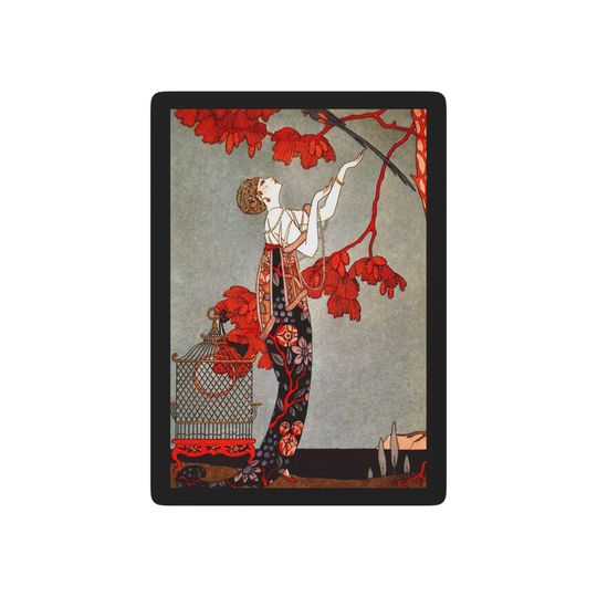 Art Nouveau Playing Cards Vintage Inspired Poker Set