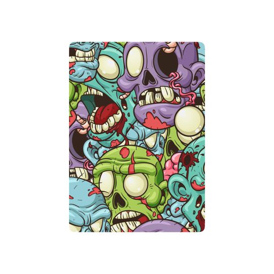 Zombie Poker Cards: Unique Halloween Game Night Deck