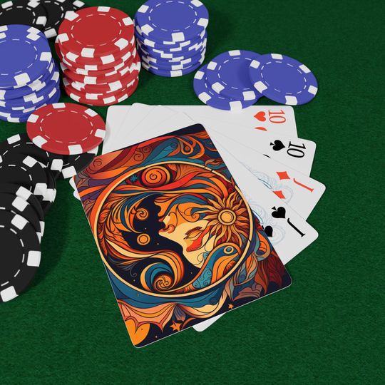 Art Deco Playing Cards for Game Night and Gift Giving