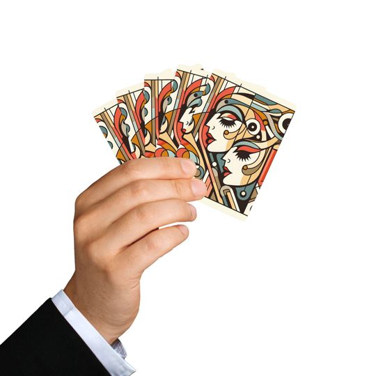 Art Deco Playing Cards - Poker Deck for Game Nights