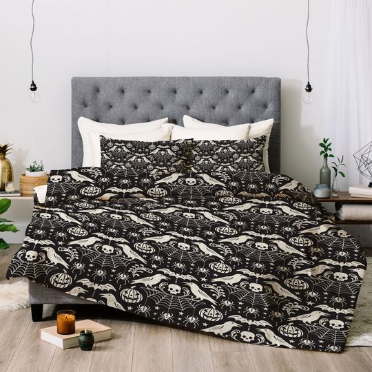 Halloween Bedding set, Vintage Halloween Decoration